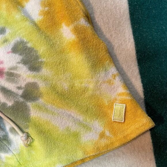 Towel Club Tie Dye Soft Towel Material Shorts - Picture 3 of 9